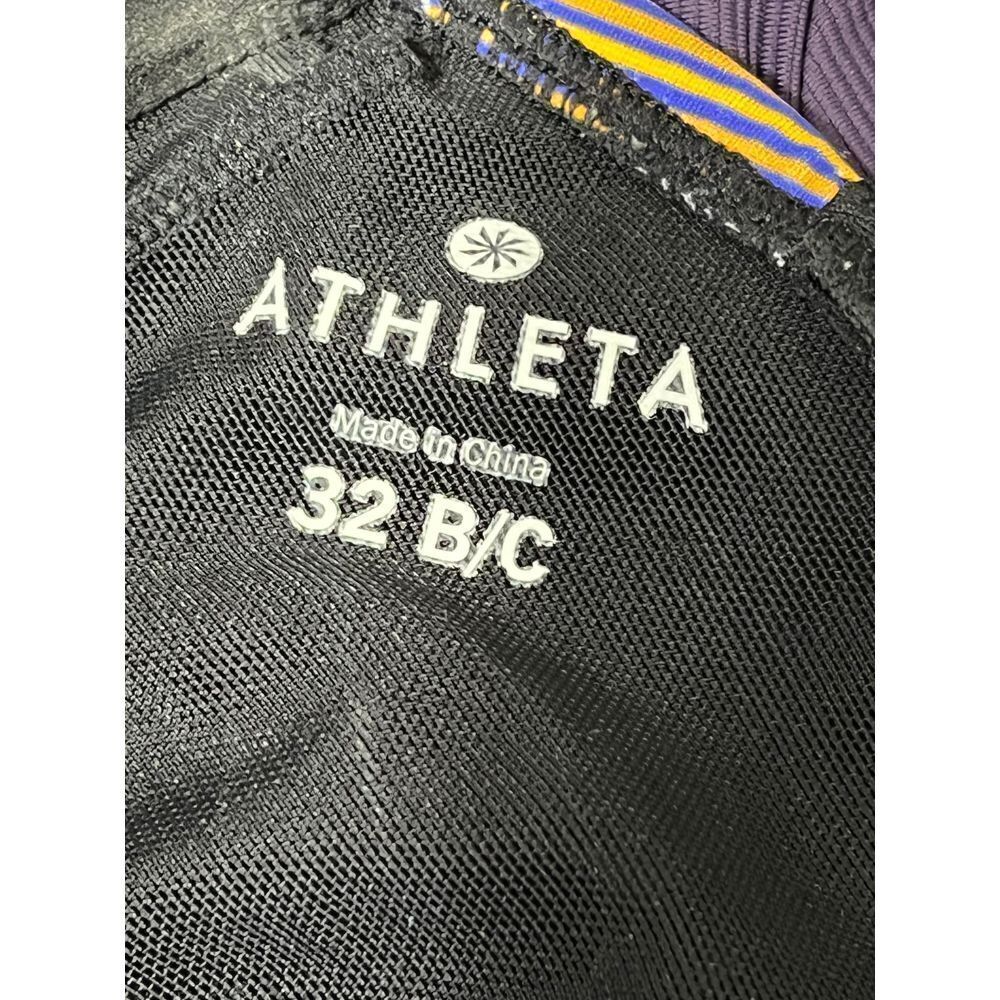 Athleta Women's Capri Stripe Pura‎ Tankini Top Multi Stripe Size 32 B/C - Picture 6 of 6